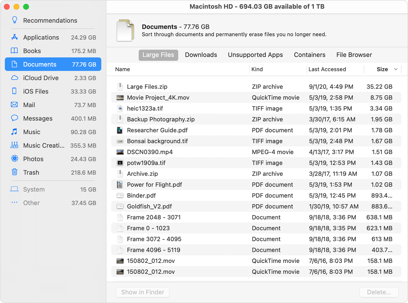 mail app for mac purge memory
